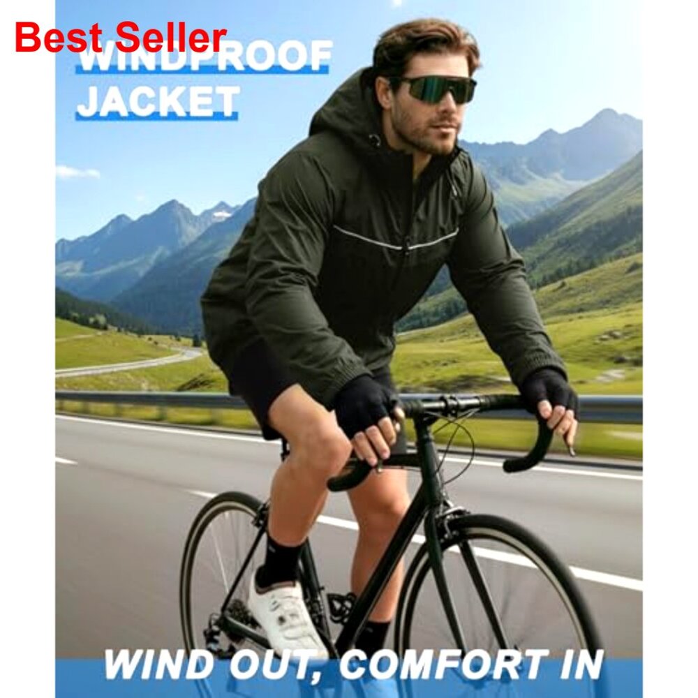 Packable Lightweight Waterproof Rain Jacket Hoode… - image 6